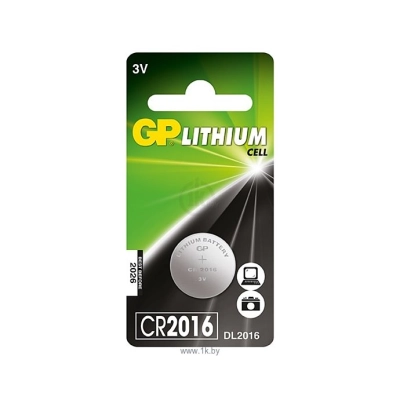 GP Lithium CR2016