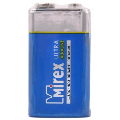 Mirex 6LR61 Alkalayn v plenke 1 sht. (23702-6LR6-S1)