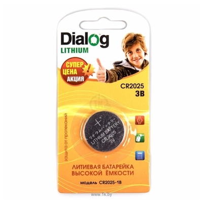 Dialog CR2025 (CR2025-1B)