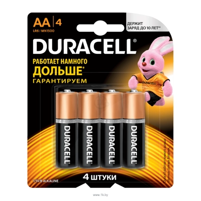 Duracell DURACELL AA 4 sht.