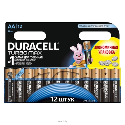 Duracell DURACELL AA Turbomax 12 sht.