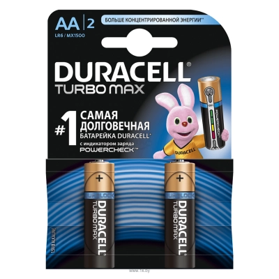 Duracell DURACELL AA Turbomax 2 sht.