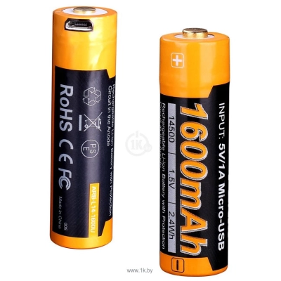 Fenix 14500 Li-Ion 1600 mAh (ARB-L14-1600U)