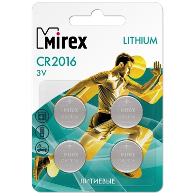 Mirex CR2016 4 sht. (23702-CR2016-E4)