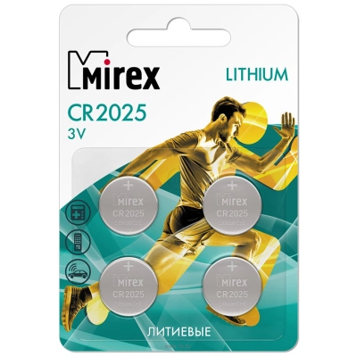 Mirex CR2025 4 sht. (CR2025-E4)