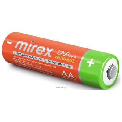 Mirex HR6 AA 2700 mAh 4 sht. (23702-HR6-27-E4)