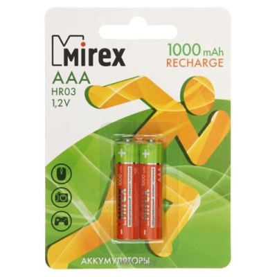 Mirex HR03 AAA 1000mAh 2 sht. (HR03-10-E2)