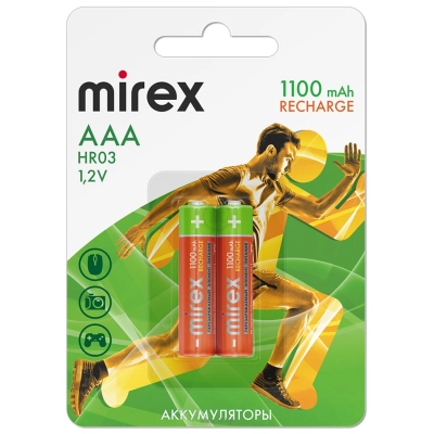 Mirex HR03 AAA 1100mAh 2 sht. (HR03-11-E2)