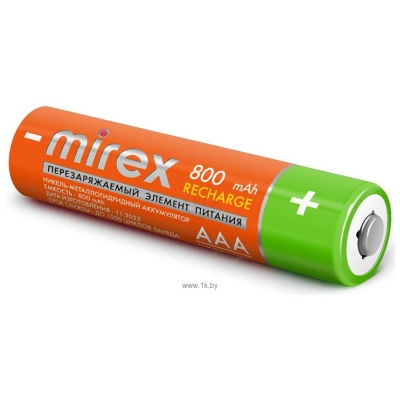 Mirex HR03 AAA 800mAh 4 sht. (HR03-08-E4)