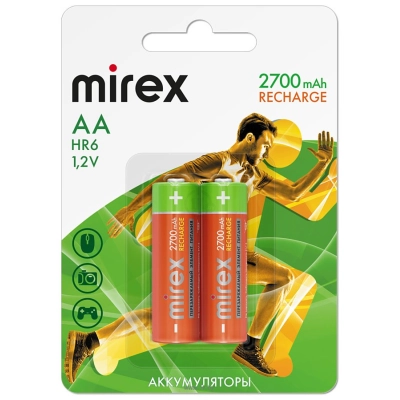 Mirex HR6 AA 2700mAh 2 sht. (HR6-27-E2)