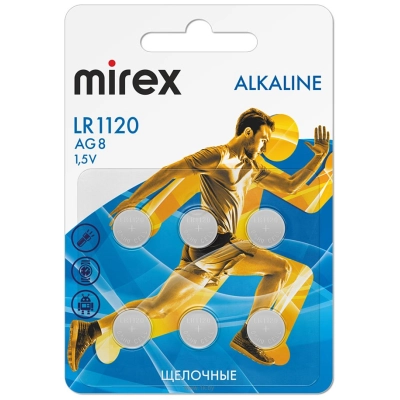 Mirex LR1120 (AG8) 6 sht. (23702-LR1120-E6)