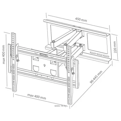 ABC Mount STANDARD-44 (chernyiy)