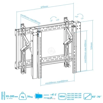 ABC Mount WallPro-80