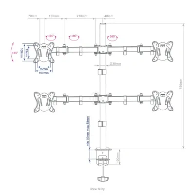 Arm Media LCD-T14