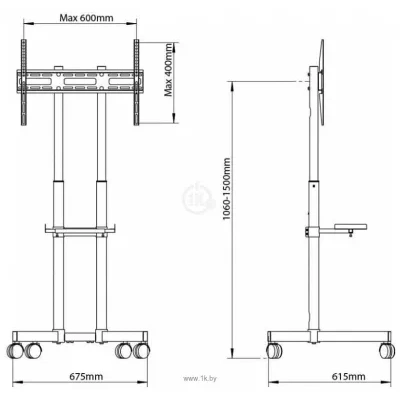 Arm Media PT-Stand-7 (chernyiy)